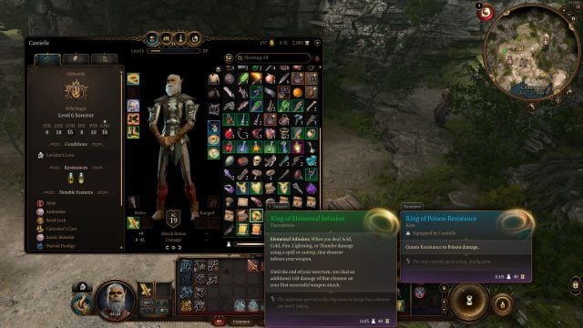 Baldur's Gate 3 Sorcerer Class Guide Equipment