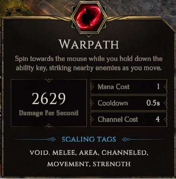 Last Epoch Sentinel 1-50 Leveling Build - Warpath